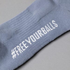 Alternative view of Mirage Haze Palm Socks