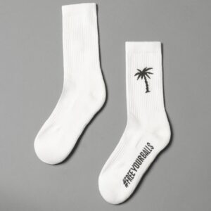 Oat Milk Palm Socks