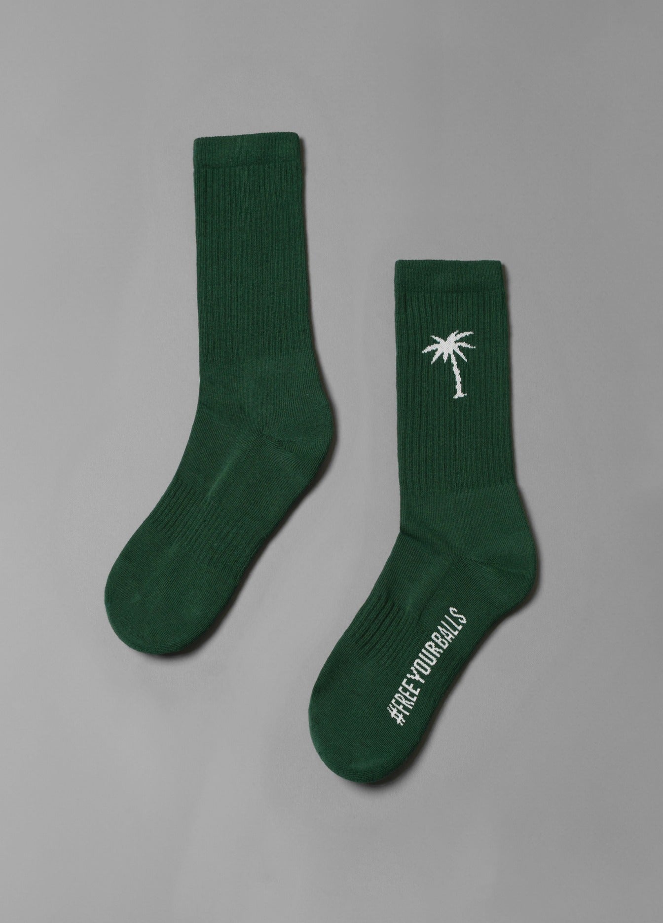 Ponder Pine Palm Socks