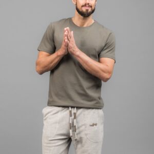 Alternative view of Premium T‑Shirt in Prime Smokey Olive Slim