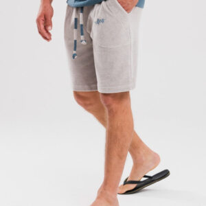 Alternative view of Luxuriöse Frottee-Shorts in Ghost Grey