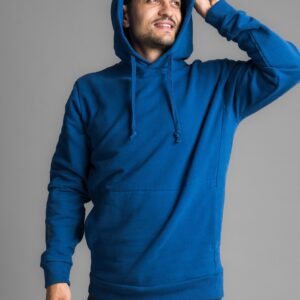 Alternative view of Premium Hoodie in Navy Peony