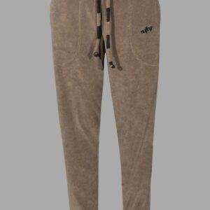 Luxuriöse Frottee-Hose in Lead Grey