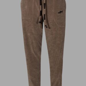 Luxuriöse Frottee-Hose in Shitake