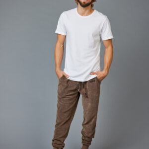 Alternative view of Luxuriöse Frottee-Hose in Shitake