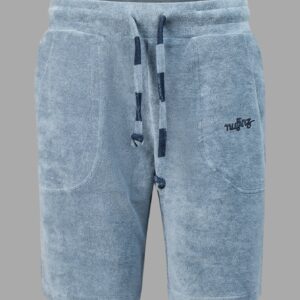 Luxuriöse Frottee-Shorts in Mirage Blue
